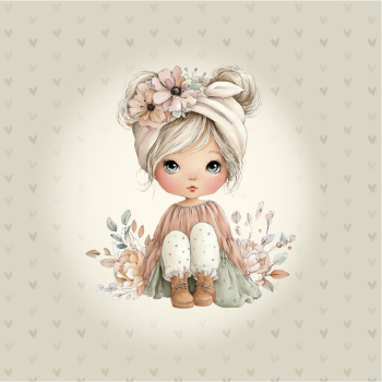 Spring Boho Girls Panel 3